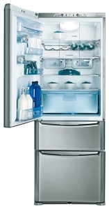 larawan Refrigerator Indesit 3D A NX FTZ, pagsusuri