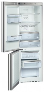 larawan Refrigerator Bosch KGN36SR30, pagsusuri