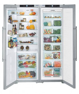 larawan Refrigerator Liebherr SBSes 7253, pagsusuri