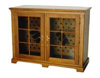 صورة فوتوغرافية ثلاجة OAK Wine Cabinet 129GD-T, إعادة النظر