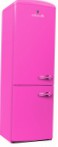 ROSENLEW RC312 PLUSH PINK šaldytuvas šaldytuvas su šaldikliu peržiūra geriausiai parduodamas