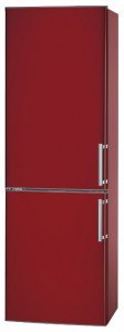 larawan Refrigerator Bomann KG186 red, pagsusuri
