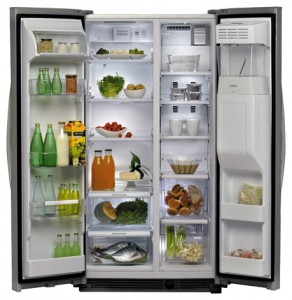 larawan Refrigerator Whirlpool WSC 5541 NX, pagsusuri