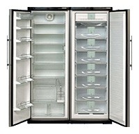 larawan Refrigerator Liebherr SBSes 74S2, pagsusuri