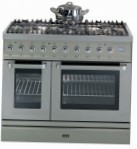 ILVE TD-90FL-VG Stainless-Steel Fogão de Cozinha tipo de fornogás reveja mais vendidos