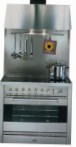 ILVE PE-90L-MP Stainless-Steel Кухонна плита тип духової шафиелектрична огляд бестселлер