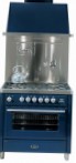 ILVE MT-90-MP Blue Кухонна плита тип духової шафиелектрична огляд бестселлер