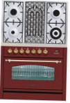 ILVE PN-90B-MP Red 厨房炉灶 烘箱类型电动 评论 畅销书