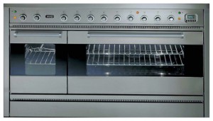 Photo Kitchen Stove ILVE P-120B6-VG Stainless-Steel, review