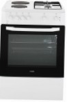 BEKO CSS 64010 DW Кухненската Печка тип на фурнаелектрически преглед бестселър