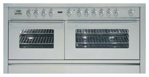 Photo Kitchen Stove ILVE PW-150FS-MP Stainless-Steel, review