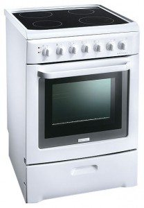Foto Estufa de la cocina Electrolux EKC 601300 W, revisión