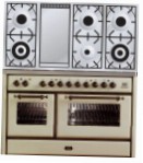 ILVE MS-120FD-MP Antique white Virtuvės viryklė tipo orkaitėselektros peržiūra geriausiai parduodamas