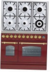 ILVE PDN-906-MP Red Кухненската Печка тип на фурнаелектрически преглед бестселър