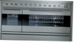ILVE P-1207-VG Stainless-Steel Virtuves Plīts Cepeškrāsns tipsgāze pārskatīšana bestsellers