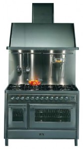 Photo Kitchen Stove ILVE MT-120B6-VG Red, review