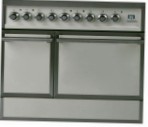 ILVE QDC-90V-MP Antique white موقد المطبخ نوع الفرنكهربائي إعادة النظر الأكثر مبيعًا