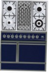 ILVE QDC-90B-MP Blue موقد المطبخ نوع الفرنكهربائي إعادة النظر الأكثر مبيعًا