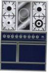 ILVE QDC-90V-MP Blue Кухонная плита тип духового шкафаэлектрическая обзор бестселлер