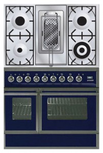 Фото Кухонная плита ILVE QDC-90RW-MP Blue, обзор