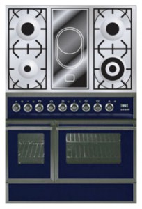 Фото Кухонная плита ILVE QDC-90VW-MP Blue, обзор