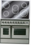 ILVE QDCE-90W-MP Antique white Virtuvės viryklė tipo orkaitėselektros peržiūra geriausiai parduodamas