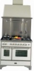 ILVE MD-1006-VG Stainless-Steel Virtuves Plīts Cepeškrāsns tipsgāze pārskatīšana bestsellers