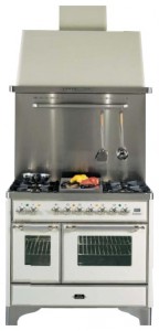 Photo Kitchen Stove ILVE MD-1006-VG Antique white, review