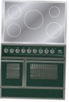 ILVE QDCI-90W-MP Green Mutfak ocağı Fırının türüelektrik gözden geçirmek en çok satan kitap