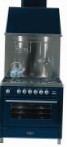 ILVE MT-90V-VG Blue Kitchen Stove type of ovengas review bestseller