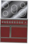 ILVE QDCE-90-MP Red Virtuvės viryklė tipo orkaitėselektros peržiūra geriausiai parduodamas
