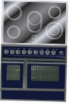 ILVE QDCE-90W-MP Blue Komfyr ovnstypenelektrisk anmeldelse bestselger