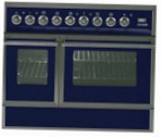 ILVE QDC-90FW-MP Blue Кухненската Печка тип на фурнаелектрически преглед бестселър