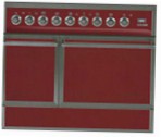 ILVE QDC-90F-MP Red Köök Pliit ahju tüübistelektriline läbi vaadata bestseller