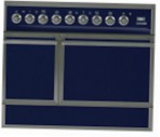ILVE QDC-90F-MP Blue 厨房炉灶 烘箱类型电动 评论 畅销书