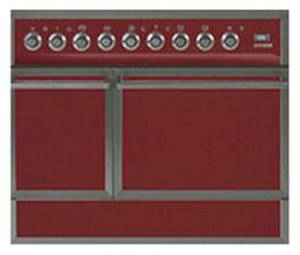 nuotrauka Virtuvės viryklė ILVE QDC-90R-MP Red, peržiūra
