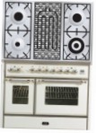 ILVE MD-100BD-MP Antique white موقد المطبخ نوع الفرنكهربائي إعادة النظر الأكثر مبيعًا