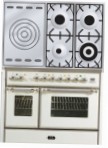 ILVE MD-100SD-MP Antique white Virtuvės viryklė tipo orkaitėselektros peržiūra geriausiai parduodamas