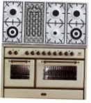 ILVE MS-120BD-MP Antique white موقد المطبخ نوع الفرنكهربائي إعادة النظر الأكثر مبيعًا