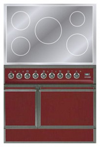 Фото Кухонная плита ILVE QDCI-90-MP Red, обзор