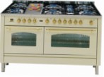 ILVE PN-150F-VG Antique white Virtuvės viryklė tipo orkaitėsdujos peržiūra geriausiai parduodamas