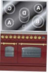 ILVE PDNE-90-MP Red Fornuis type ovenelektrisch beoordeling bestseller