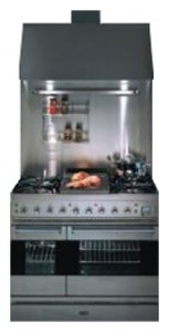 Foto Stufa di Cucina ILVE PD-90BL-VG Stainless-Steel, recensione
