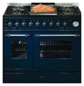 Photo Kitchen Stove ILVE PD-90VN-MP Blue, review