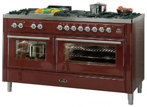 снимка Кухненската Печка ILVE MT-150FS-VG Red, преглед