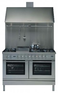 Foto Stufa di Cucina ILVE PDF-120S-VG Stainless-Steel, recensione