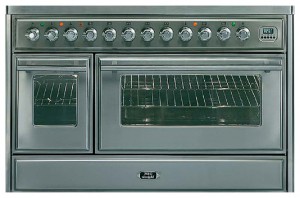 Photo Kitchen Stove ILVE MT-120V6-MP Stainless-Steel, review