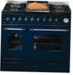ILVE PD-90BN-VG Blue Кухненската Печка тип на фурнагаз преглед бестселър