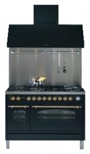Photo Kitchen Stove ILVE PN-120S-VG Stainless-Steel, review