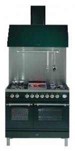 照片 厨房炉灶 ILVE PDN-100R-MP Green, 评论